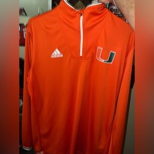 Team issued Miami Hurricanes pullover 2022